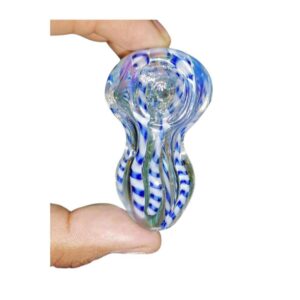 Pipa de Vidrio | 5-6 cm | Diseño  Multicolor
