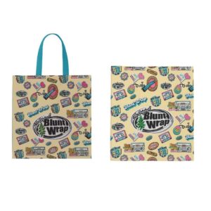 Funda Reutilizable Blunt Wrap Estilo Retro | 40x35 cm de Poliéster