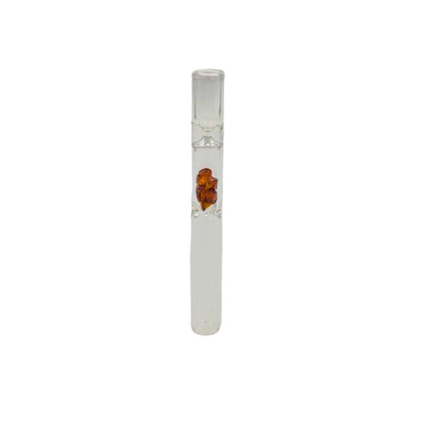 Pipa Hitter de Vidrio | 7 cm | Con Perlas de Colores - Imagen 2