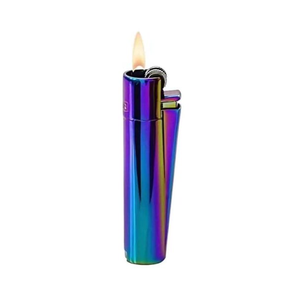 Clipper Metálico Tornasol | Encendedor Premium Recargable - Imagen 3
