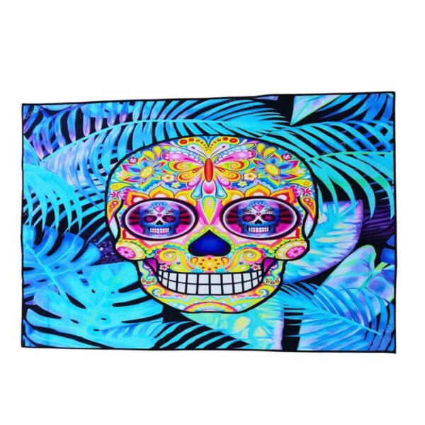 Alfombrillas de Calaveras 80x120 cm |  Poliéster