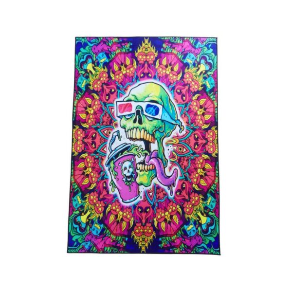 Alfombrillas de Calaveras 80x120 cm |  Poliéster - Imagen 2
