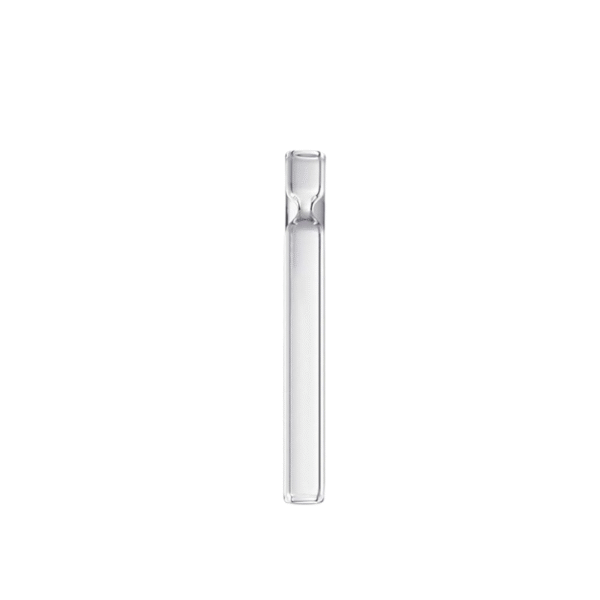 Pipa Tubo de Vidrio Transparente – 10 cm