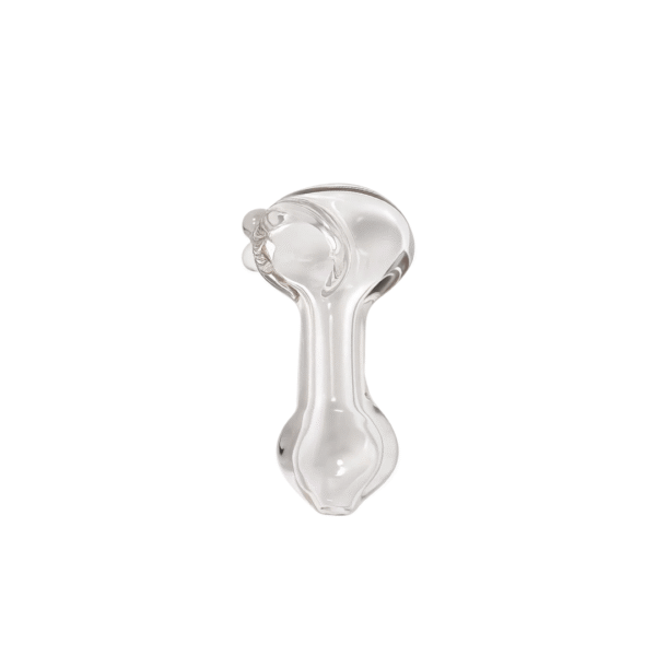 Pipa de Vidrio Transparente | 10 cm - Imagen 2