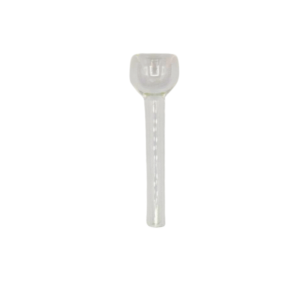 Boquilla de Vidrio Cóncava | 8cm | Repuesto para Minibong