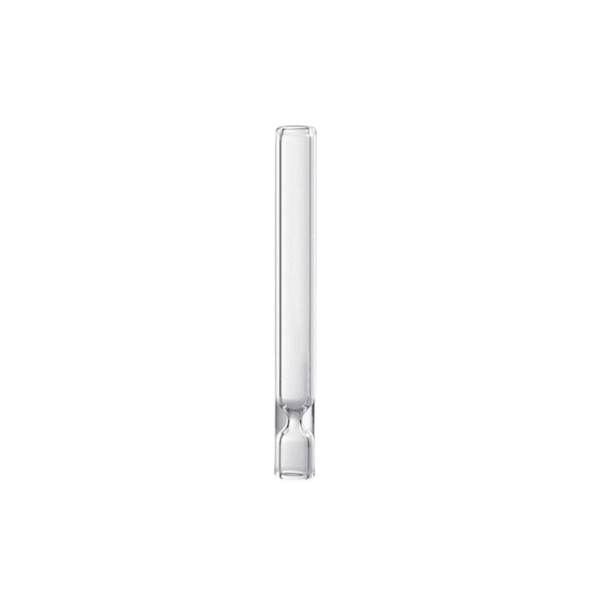 Pipa Tubo de Vidrio Transparente – 10 cm - Imagen 3