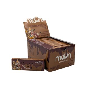 papel moon chocolate 1 1/4 con filtros