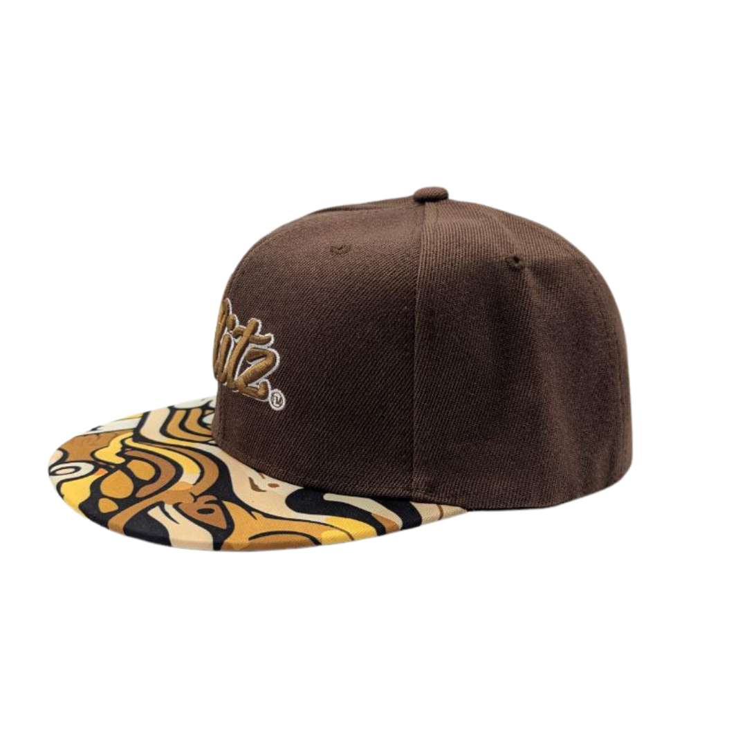 gorra Slitz algodón ajustable café