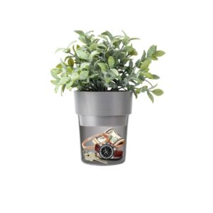 maceta escondite secreta con compartimento oculto