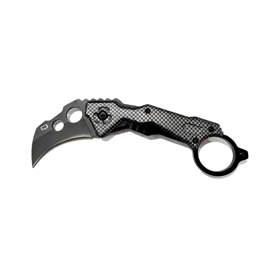 Navaja Plegable Compacta | Diseño Curvo Acero