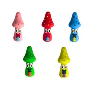 pipa de silicona hongo 7.8 cm