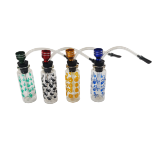 bong de vidrio 11 cm con manguera