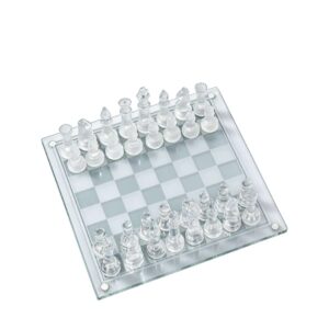 Ajedrez de Vidrio | Juego Elegante con 32 Piezas