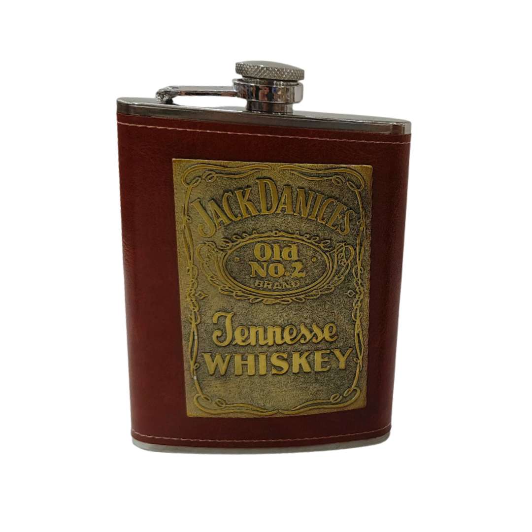 caminera metálica tipo petaca