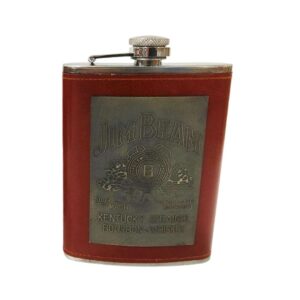 caminera metálica tipo petaca