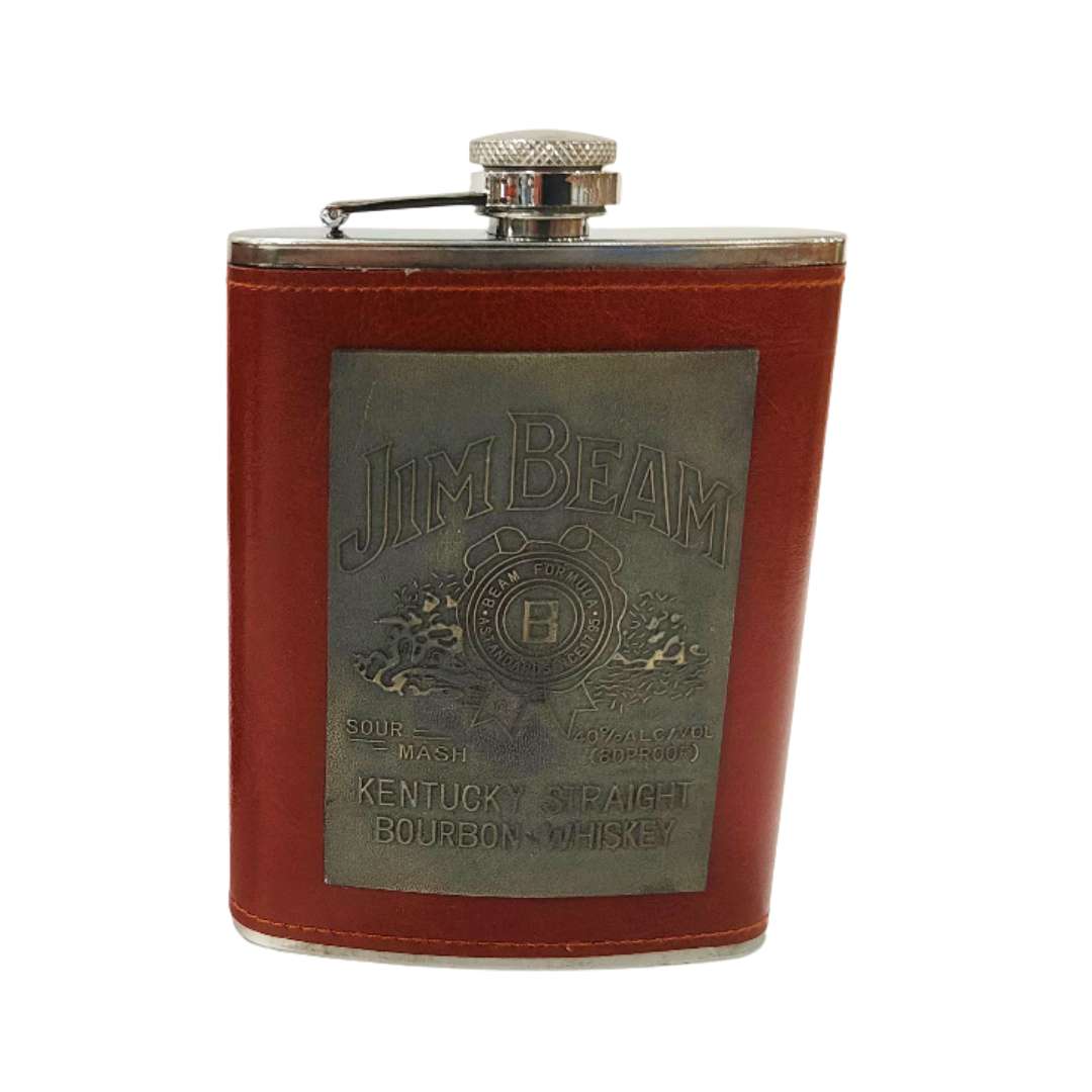 caminera metálica tipo petaca