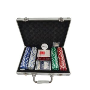maleta poker 200 fichas set completo