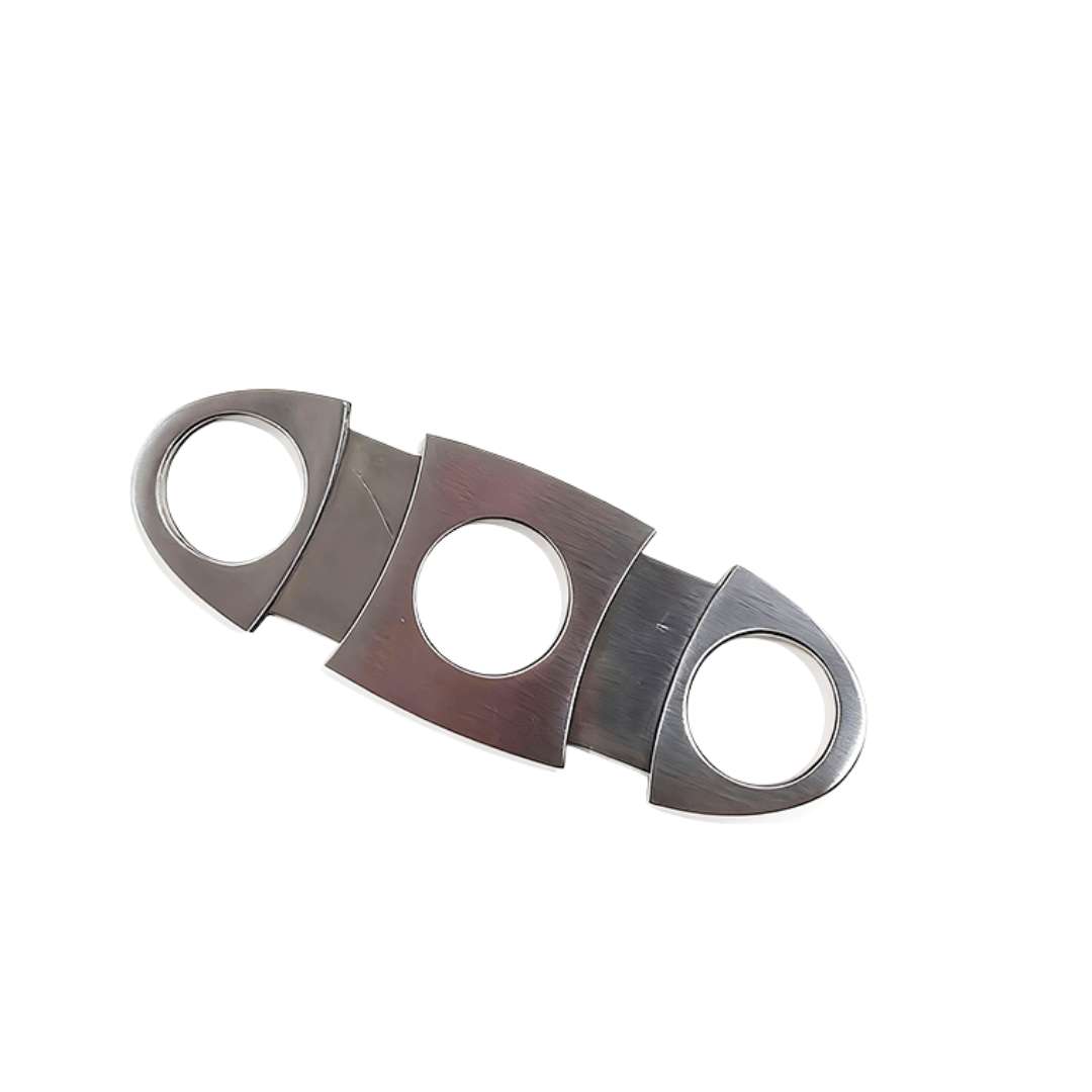 Corta Puros de Acero Inoxidable 9cm | Cortador de Habanos - Imagen 3