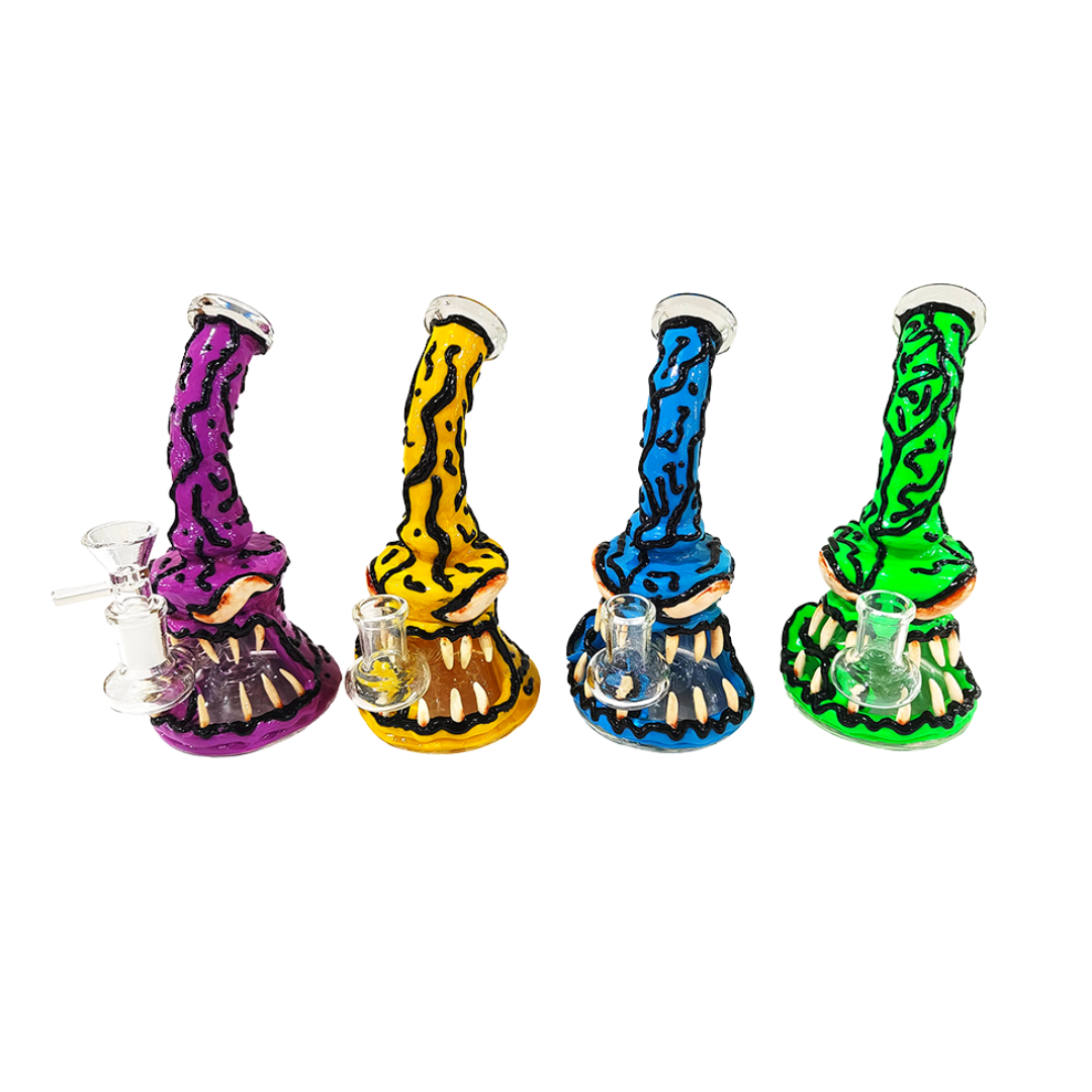 bong artístico vidrio colores llamativos