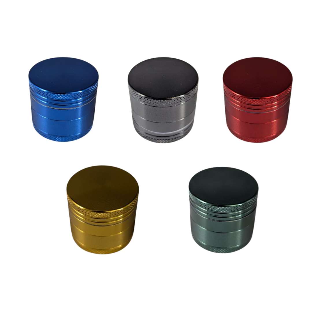 Grinder Aluminio CNC 40mm 4 Partes | Moledor de Alta Precisión