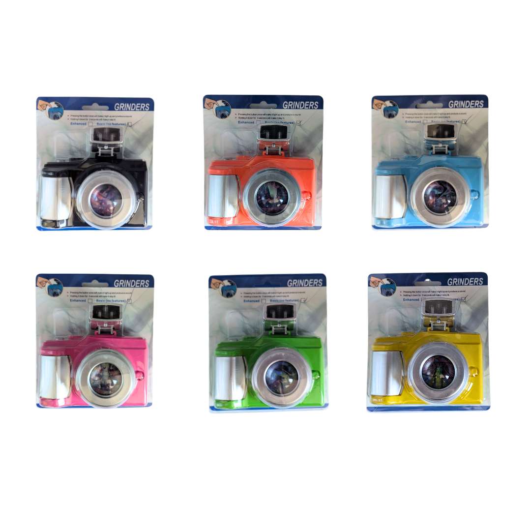 grinder cámara 50mm 4 partes colores