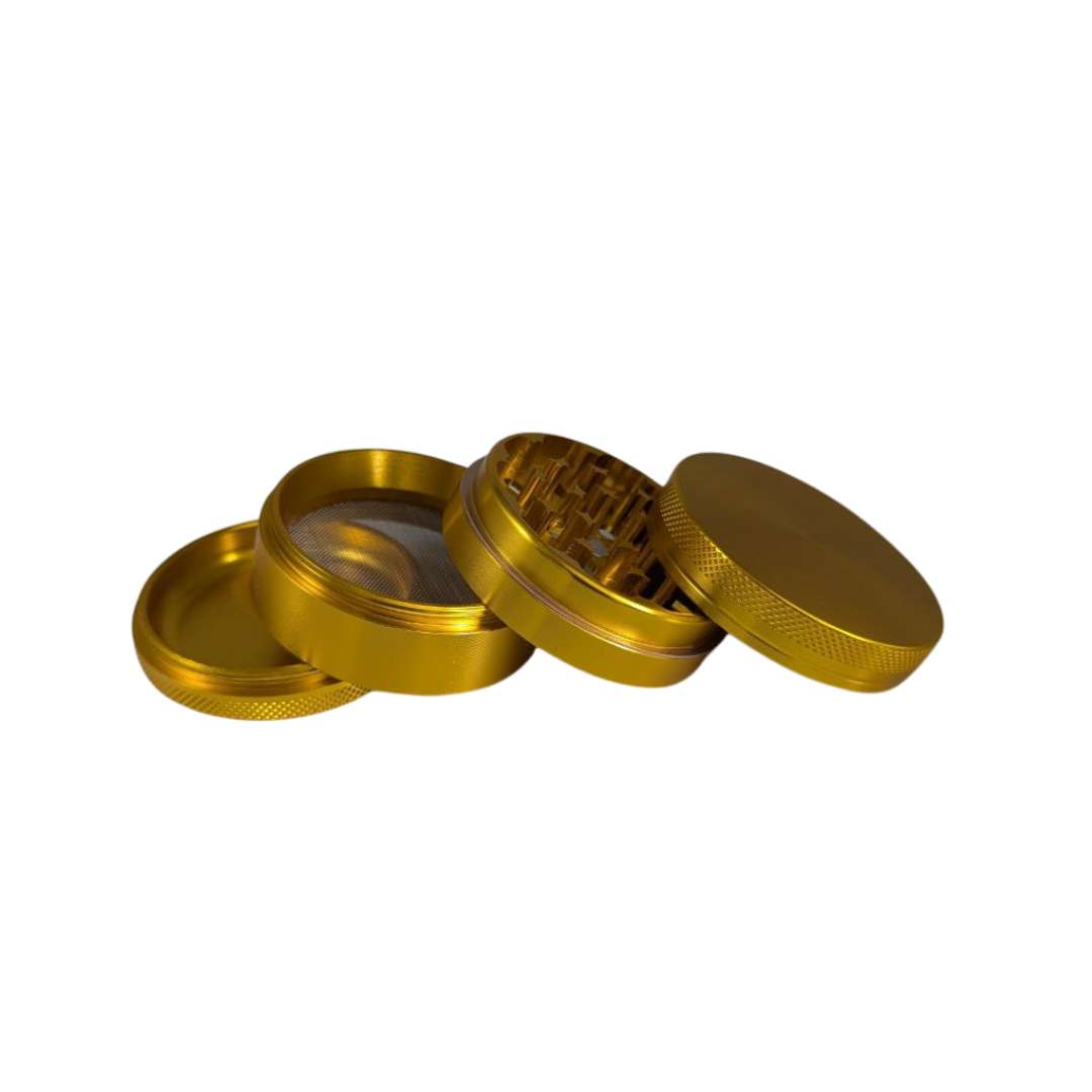 grinder aluminio cnc 63mm 4 partes premium