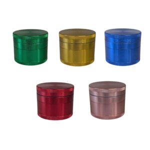 Grinder Aluminio Die Cast 50mm 4 Partes | Moledor Premium