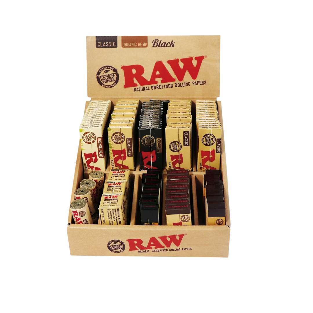 RAW Display Small Filled | Kit Completo RAW King Size + Tips + Accesorios - Imagen 2