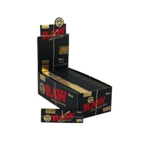 papel RAW Black single wide 50 hojas