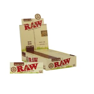 RAW Organic Hemp 1 1/4 50 Hojas | Papel Natural