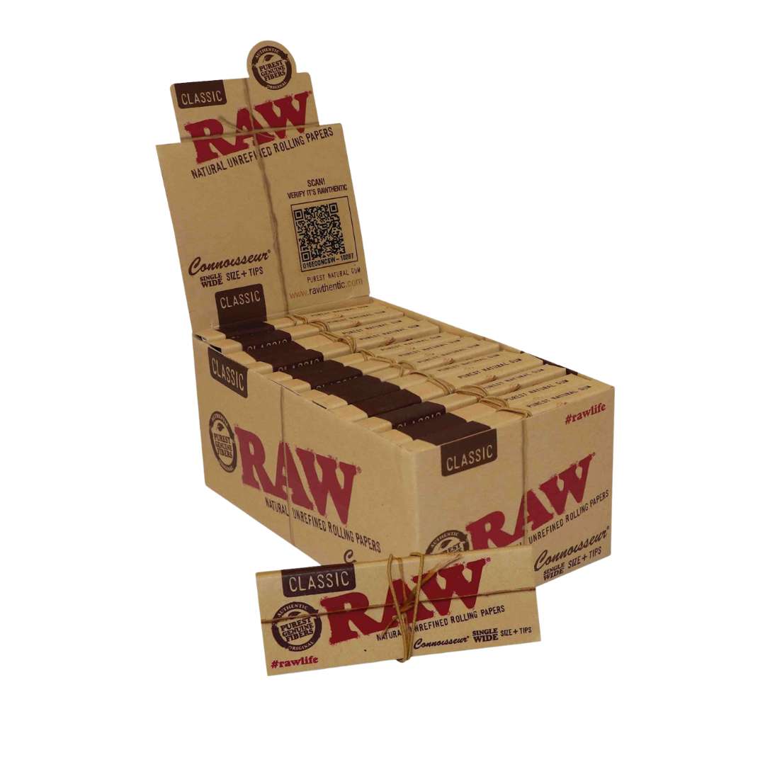 RAW Connoisseur single wide con tips