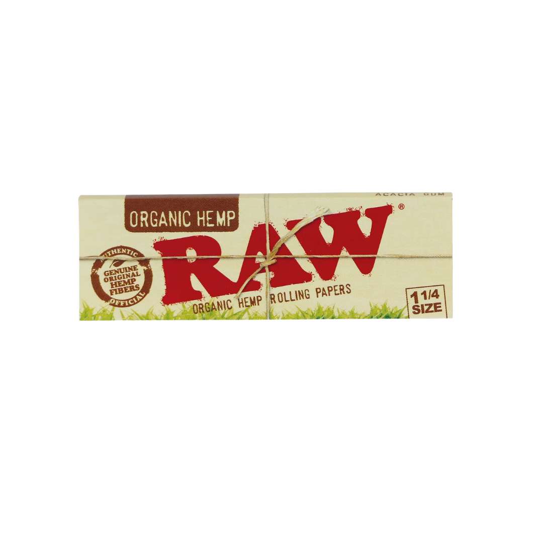 hojas RAW naturales 50 hojas 1.25