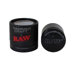 RAW x Hammercraft Grinder 55mm | Moledor Aluminio 4 Partes