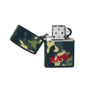 raw zippo camouflage encendedor