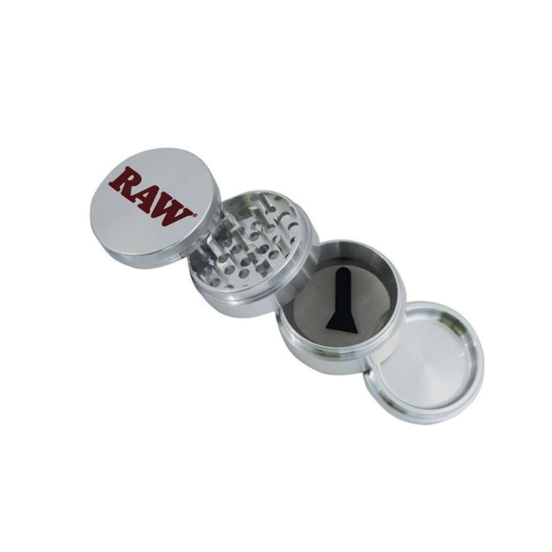 grinder raw silver 56mm