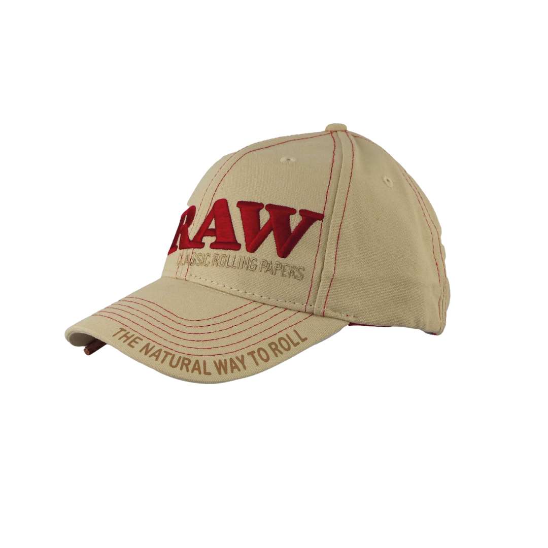 RAW hat tan con poker gorra beige