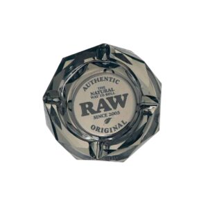 raw glass ashtray darkside