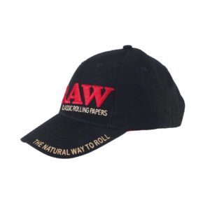 gorra RAW merchandising Ecuador negro