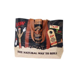 RAW tote bag bolsa grande reutilizable