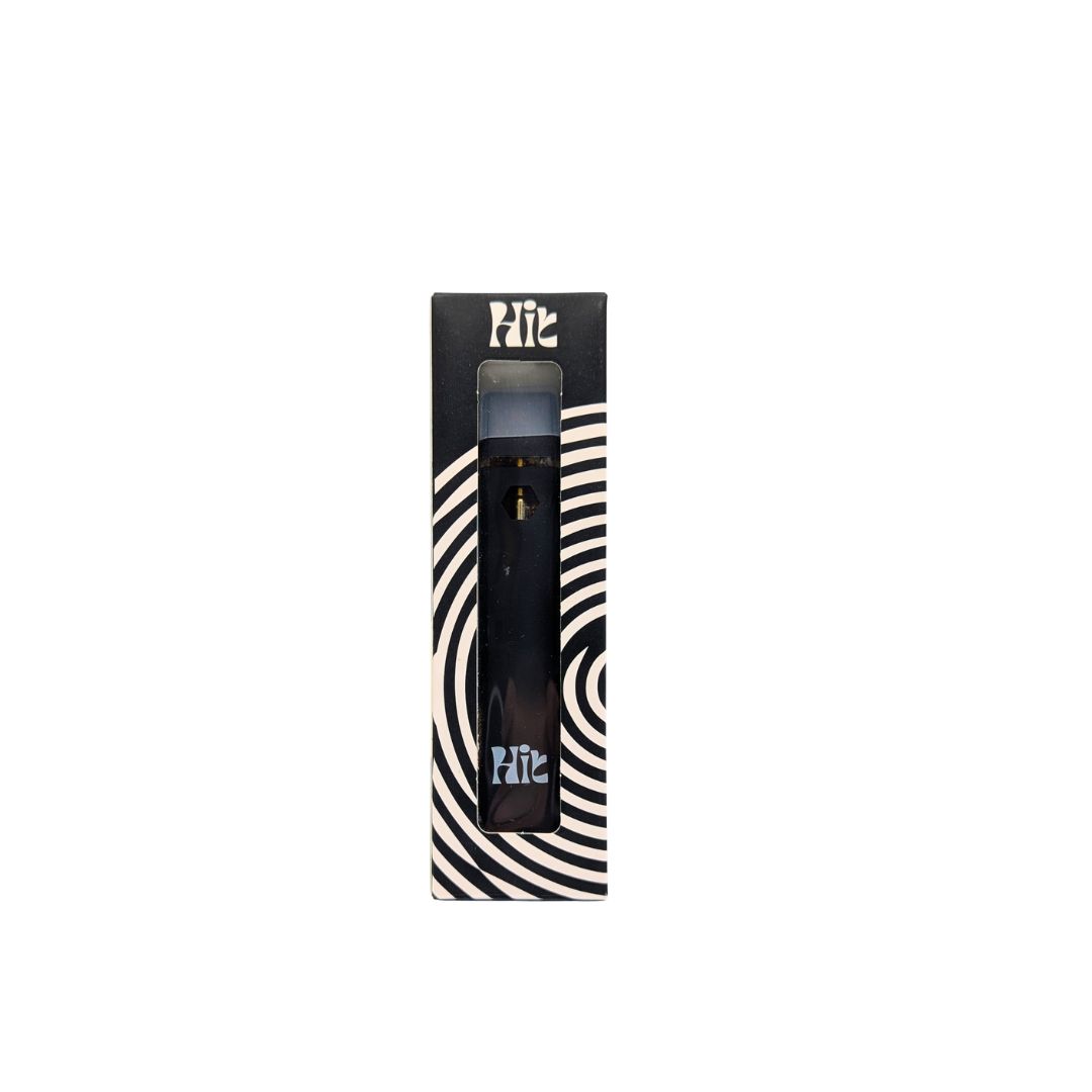 vape desechable 1g elegante negro marca hit para live resin